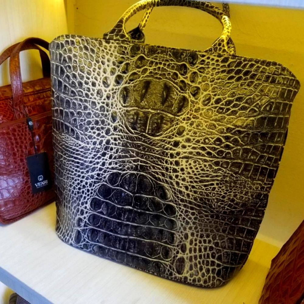 Real Croc bag from the carribean ( L)
